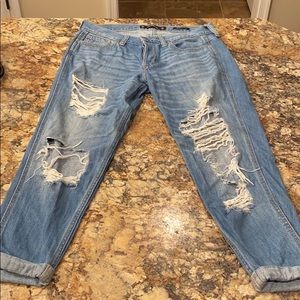 women’s hollister boyfriend jeans